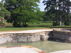 Pool waiting to be finished