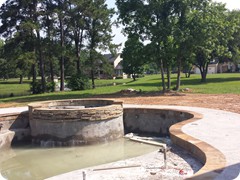 Pool waiting to be finished