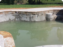 Pool waiting to be finished