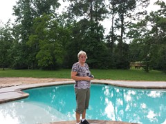 Pool has water
